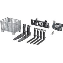 Bild für Bruder 02318 'Seilwinde und Frontladergabeln' Fahrzeug Zubehör