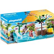 Playmobil Family Fun 70611 'Kinderbecken mit Whirlpool', 42 Teile, ab 4 Jahren
