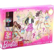 Mattel GXD64 'Barbie Adventskalender', inkl. 1x Barbie Puppe, ab 3 Jahren