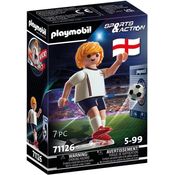 Playmobil Sports & Action 71126 'Fußballspieler England', 7 Teile, ab 5 Jahren
