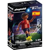 Playmobil Sports & Action 71129 'Fußballspieler Spanien', 7 Teile, ab 5 Jahren