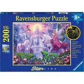 Ravensburger Puzzle Magische Einhornnacht, 200 Teile