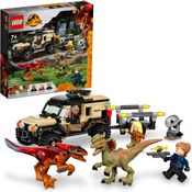 Lego Jurassic World 76951 'Pyroraptor & Dilophosaurus Transport', 254 Teile, ab 7 Jahren
