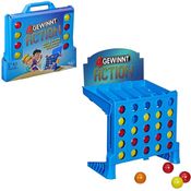 Hasbro Gaming '4 Gewinnt Action' Geschicklichkeitsspiel, ab 8 Jahren, 2+ Spieler, temporeiches Kinderspiel mit integrierter Aufbewahrungsbox