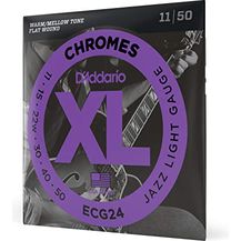 Bild für Daddario ECG24 Chromes Gitarrensaiten Set für Jazz Gitarre