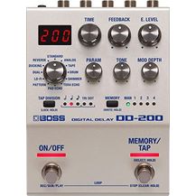 Bild für BOSS DD-200 Digitales Delay-Pedal