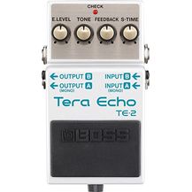 Bild für BOSS TE-2 Tera Echo Pedal, Gitarren-Multieffekte mit Multi-Dimensional Processing (MDP)