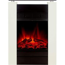 Bild für El Fuego Elektrokamin Tessin AY 0626 weiß Dekokamin 900/1800W Fernbedienung