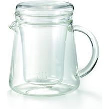 Bild für Teekännchen for two: Glas Teekanne mit Sieb für zwei