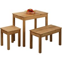Bild für Krok Wood Esstisch Tomas aus Massivholz (Eiche, 75 x 50 x 75 cm)