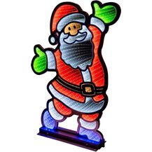 Bild für LED Weihnachtsmann mit Infinity Effekt 60 cm 