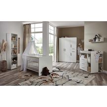 Bild für moebel-dich-auf Babyzimmer Aliya in weiß in verschiedenen Varianten Kinderzimmer Babymöbel Komplettset (Aliya 8)