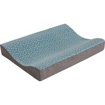 Bild für Träumeland 'Tropfen' Wickelauflage 50x70 cm ozeanblau