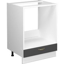 Bild für Herdumbauschrank Fame-Line Anthrazit Landhaus 60 cm ohne Arbeitsplatte Vicco