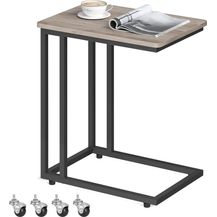 Bild für Vasagle Beistelltisch mit Rollen