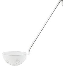 Bild für Riess Schöpflöffel Emaille Schöpfkelle Weiß 8 cm