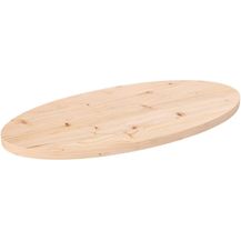 Bild für vidaXL Tischplatte 80x40x2,5 cm Massivholz Kiefer Oval 824320