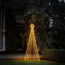 Bild für Lights4fun LED Baum 1,8m LED Baum Weihnachtsdeko außen warmweiß