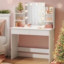 Bild für WOLTU Schminktisch Hollywood mit LED-Beleuchtung