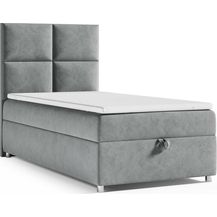 Bild für Best for Home Boxspringbett Boxspringbett Trinity K-2 mit Stauraum & Bonellmatratze (Einzelbett, Hotelbett, Polsterbett gepolstertes Kopfteil, Jugendbett, Kinderbett versch. Größen, 70x200 80x200 90x200 100x200 cm)