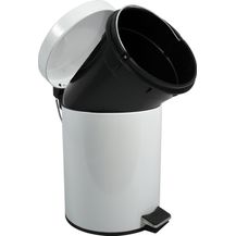 Bild für MSV Kosmetikeimer Weiß Mülleimer Treteimer Abfalleimer