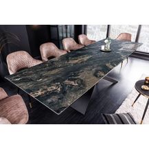 Bild für riess-ambiente Esstisch EUPHORIA 180-220-260cm taupe-natur / schwarz · Keramik · ausziehbar (Einzelartikel, 1-St)