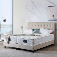 Bild für V6 Boxspringbett Modell 211 mit Taschenfederkernmatratze