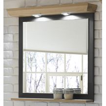 Bild für Wandspiegel >Marilin< in Anthrazit matt Lack