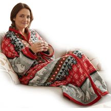 Bild für Wohndecke Ärmeldecke CozyBear