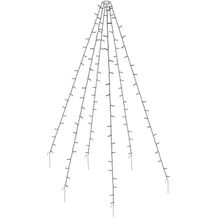 Bild für Spetebo LED-Lichternetz LED Fahnenmast Lichterkette 400 LED