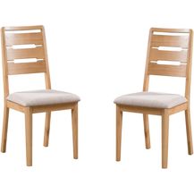 Bild für Julian Bowen Curve 2er-Set Esszimmerstühle