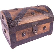 Bild für Piratentruhe Mango geflammt mittel