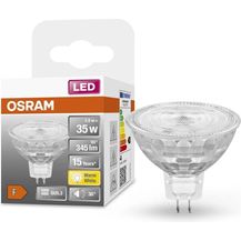 Bild für OSRAM LED Reflektorlampe MR16 3,8W GU5,3 345lm 12V 2.700K 36° 351452
