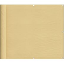 Bild für vidaXL Balkon-Sichtschutz Sandfarben 90x1000 cm 100% Polyester-Oxford 4000034