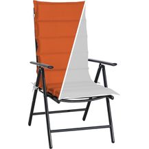 Bild für Detex Stuhlauflage Viskoeffekt 6 Stück Grau-Terracotta