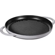 Bild für Staub Grillpfanne induktion rund 30cm Graphit-grau Töpfe & Pfannen