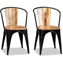 Bild für vidaXL Esszimmerstühle 6 Stk. Akazienholz Massiv