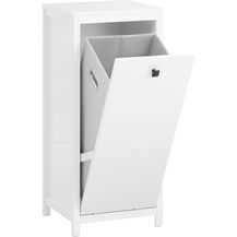 Bild für SoBuy Wäscheschrank BZR96 Wäschesammler mit ausklappbarem Wäschetruhe Wäschekorb Badschrank