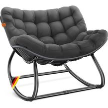 Bild für KESSER® 'XXL Chillexer' Schaukelstuhl mit Rutschfesten Füßen