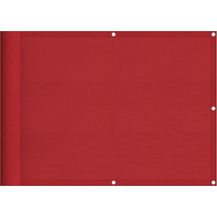 Bild für vidaXL Balkon-Sichtschutz Rot 75x1000 cm 100 % Polyester-Oxford 42002131