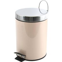 Bild für MSV Kosmetikeimer "Beige" Mülleimer Treteimer Abfalleimer