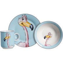 Bild für Ritzenhoff & Breker HAPPY ZOO Flamingokind Flo Kindergeschirr Set 3-teilig MOB