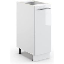 Bild für Apothekerschrank Fame-Line Weiß Hochglanz 30 cm ohne Arbeitsplatte Vicco