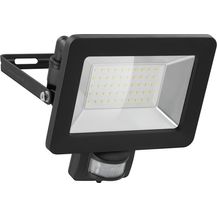 Bild für goobay 53883 LED Strahler Bewegungsmelder Außen 50W / PIR Sensor Außenstrahler IP44 / Neutralweißes Licht 4250 lm/LED Scheinwerfer Fluter Wandmontage/Gartenstrahler/Schwarz