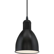 Bild für Eglo 49464 Pendelleuchte PRIDDY Vintage Retrostyle Stahl schwarz