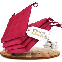 Bild für Gräfenstayn Stuhlkissen Sitzkissen 40x40cm Haltebänder Indoor Outdoor