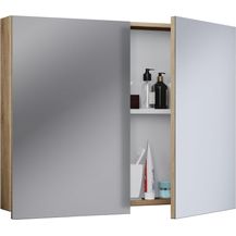 Bild für VCM Badmöbel Spiegelschrank Badinos 914459 Sonoma-Eiche (Sägerau)