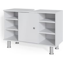 Bild für Waschbeckenunterschrank Fynn Weiß 80 x 54 cm Vicco