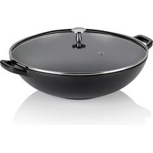 Bild für KELA Wok Calido Gusseisen schwarz 4,0l H17cm Ø36cm schwarz