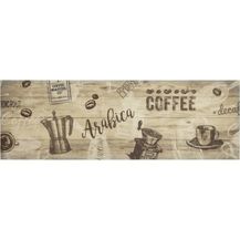 Bild für vidaXL Küchenteppich Waschbar Kaffee Braun 60x180 cm Samt 4005579